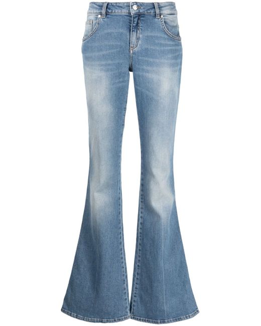 Blumarine low-rise bootcut jeans