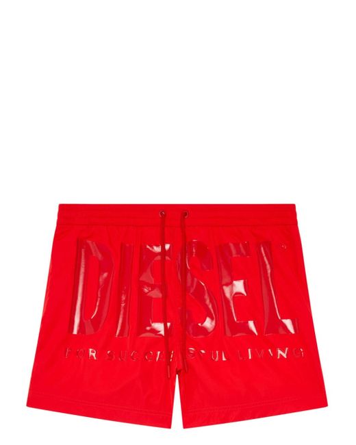 Diesel Ken logo-print swim shorts