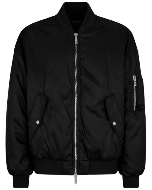 Dsquared2 zip-up bomber jacket
