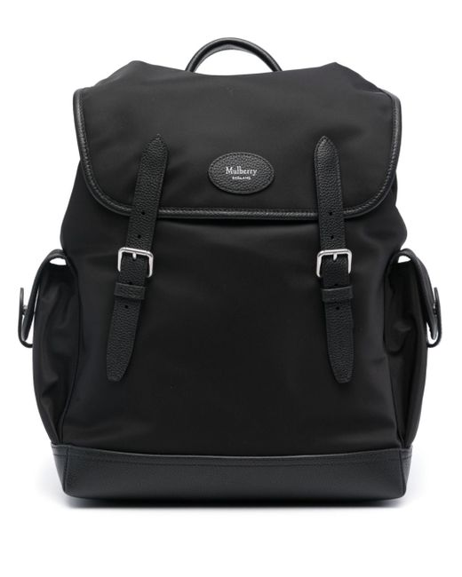 Mulberry Heritage leather-trim backpack