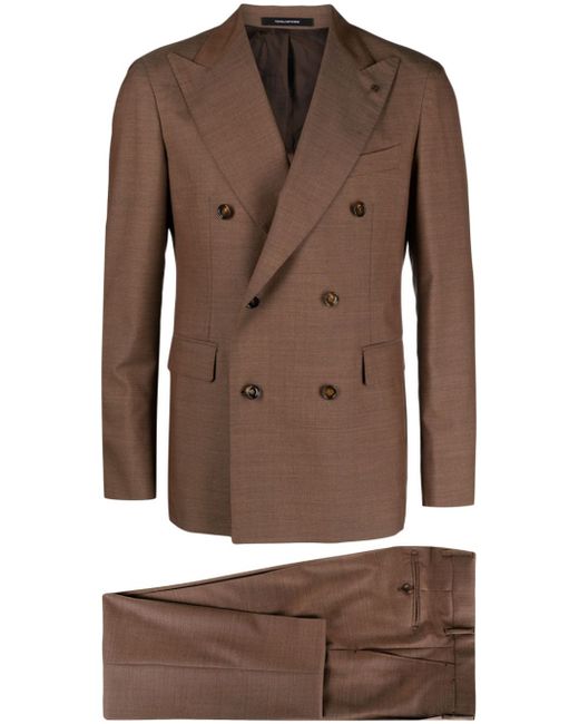 Tagliatore double-breasted wool suit