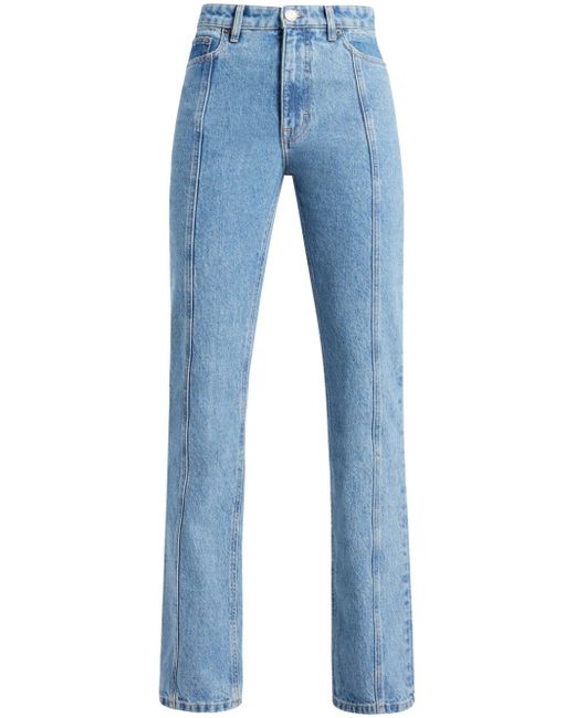 Rotate Twill straight-leg jeans