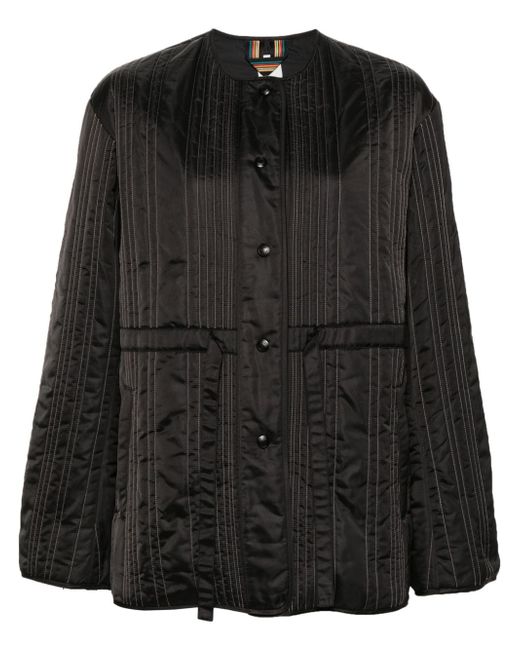 Paul Smith Shadow Stripe quilted jacket