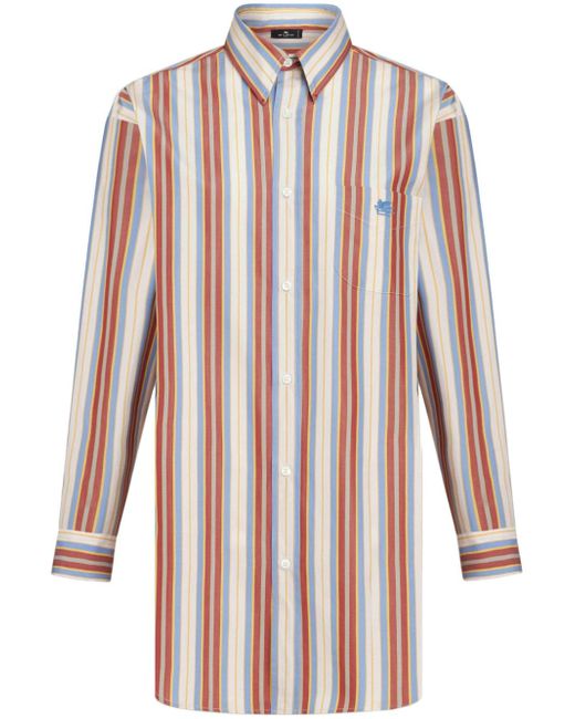 Etro vertical-stripe shirt