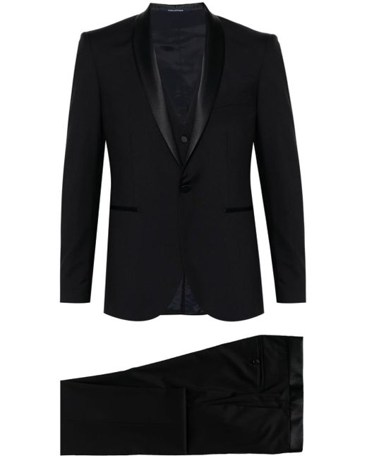 Tagliatore virgin-wool tuxedo suit