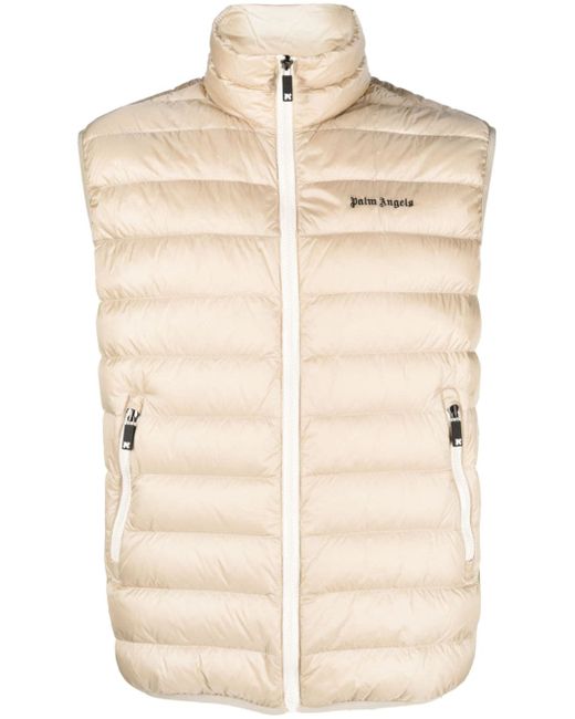 Palm Angels quilted down gilet