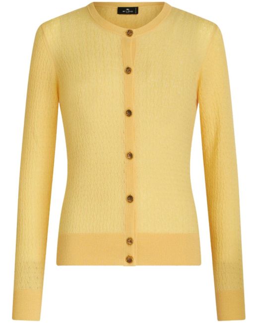 Etro cable-knit cardigan
