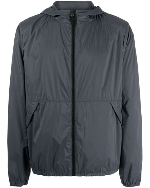 James Perse zip-up hooded windbreaker jacket