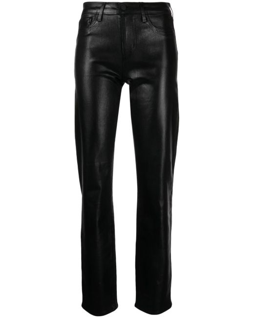 L'agence Ginny coated trousers