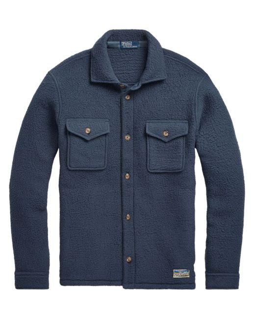 Polo Ralph Lauren patch-pocket shirt jacket