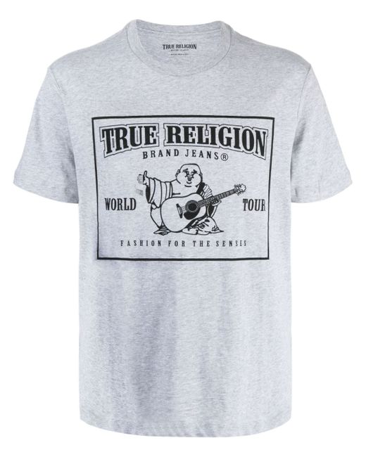 True Religion logo-print T-shirt