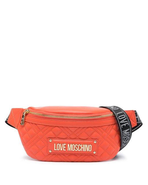 Love Moschino quilted belt bag