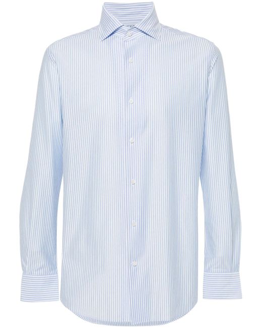 Boggi Milano vertical-stripe shirt