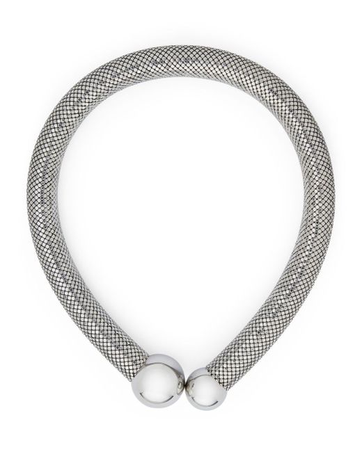 Rabanne Pixel chain-mail necklace