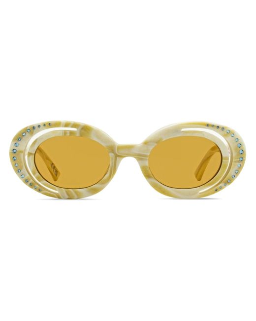 Marni Eyewear Zion Canyon oval-frame sunglasses