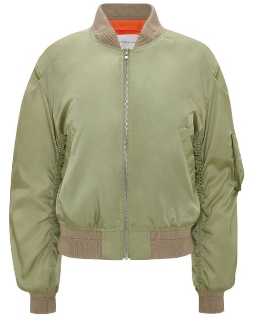 Victoria Beckham cropped bomber jacket