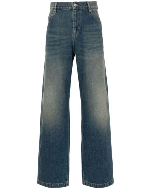 Marant Jorje mid-rise straight-leg jeans