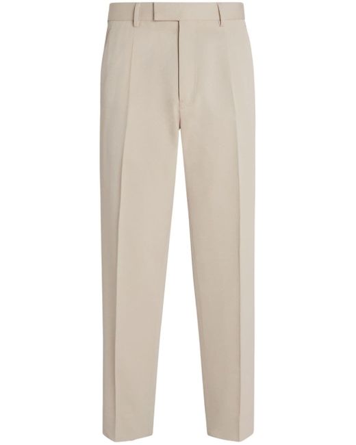 Z Zegna tapered tailored trousers