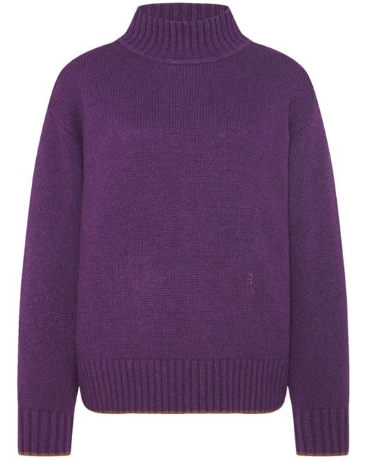 Rosetta Getty x Violet Getty wool-cashmere jumper