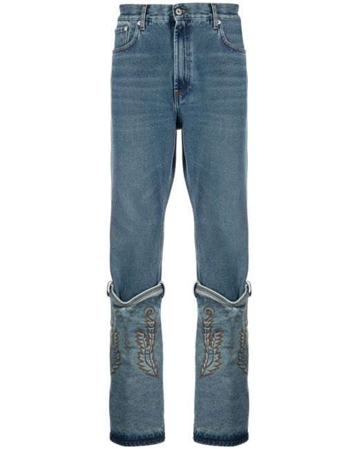 Y / Project Cowboy Cuff straight jeans
