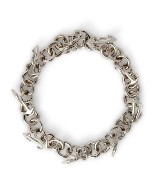 Off-White Mixed chain necklace