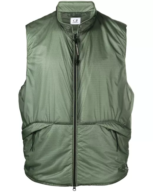 CP Company lens-detail zip-up gilet