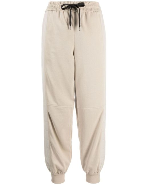 Brunello Cucinelli panelled jersey track pants