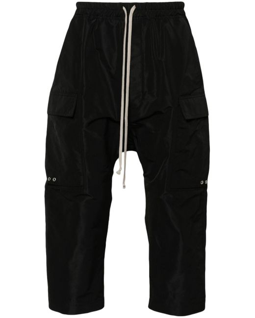 Rick Owens tapered cropped cargo pants