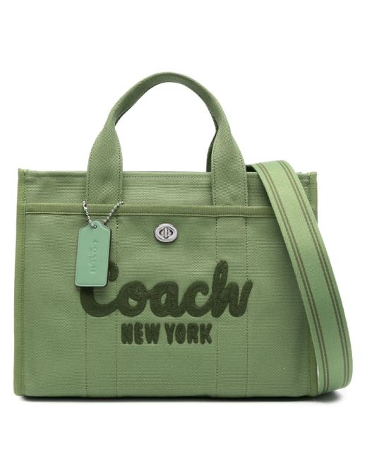 Coach Cargo logo-appliqué tote bag
