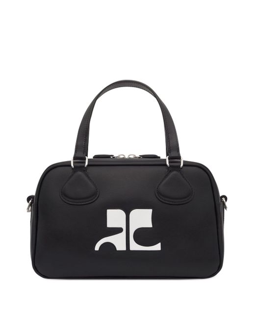Courrèges Reedition Bowling leather bag