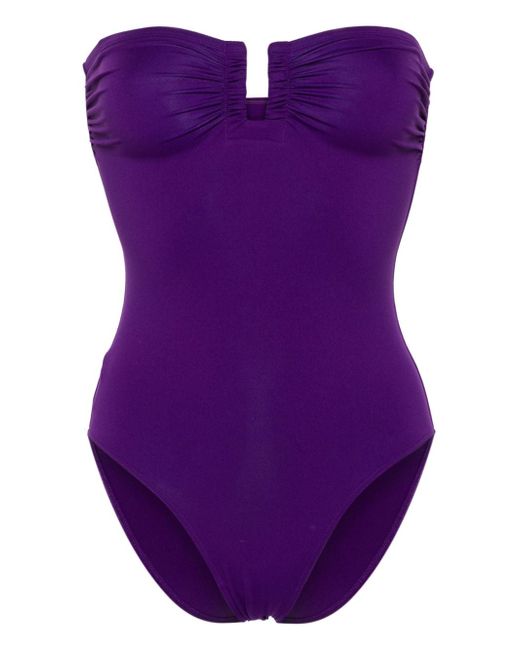 Eres Cassiopée strapless swimsuit