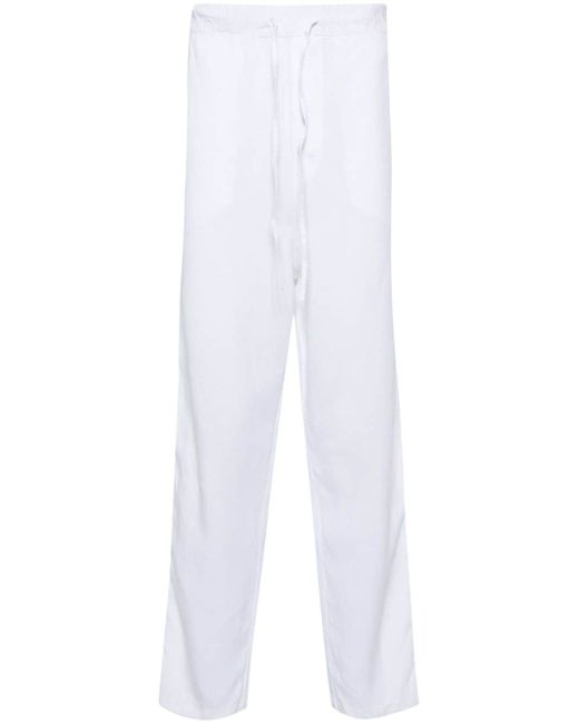 120 Lino straight-leg linen trousers