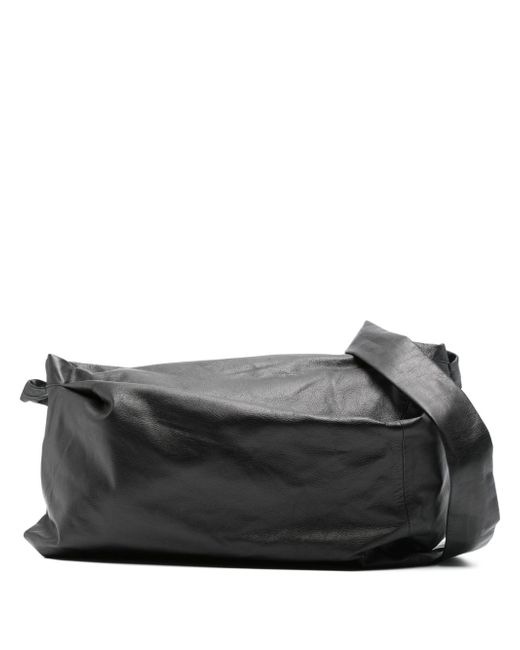 Discord Yohji Yamamoto pebbled leather shoulder bag