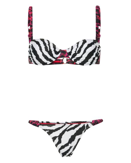 Reina Olga Marti animal-print bikini set