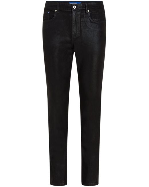 Karl Lagerfeld Jeans mid-rise slim-cut jeans
