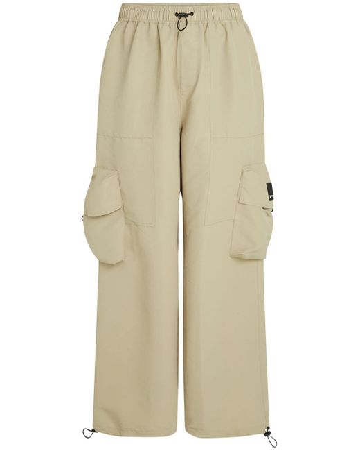 Karl Lagerfeld Jeans wide-leg cargo trousers