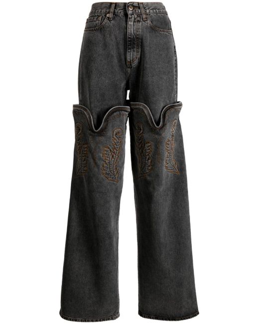 Y / Project Cowboy High Cuff jeans