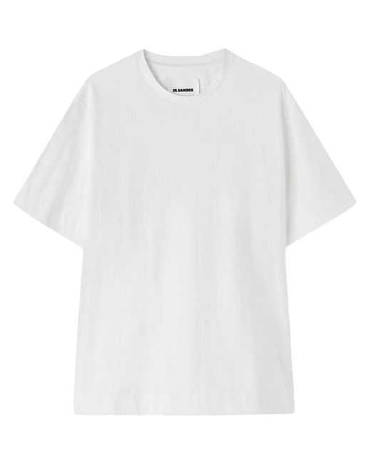 Jil Sander crew-neck stretch-cotton T-shirt