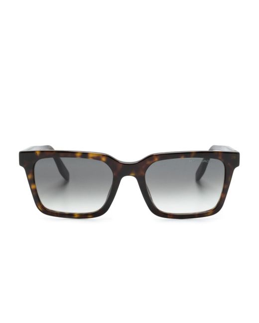 Marc Jacobs tortoiseshell-effect square-frame sunglasses