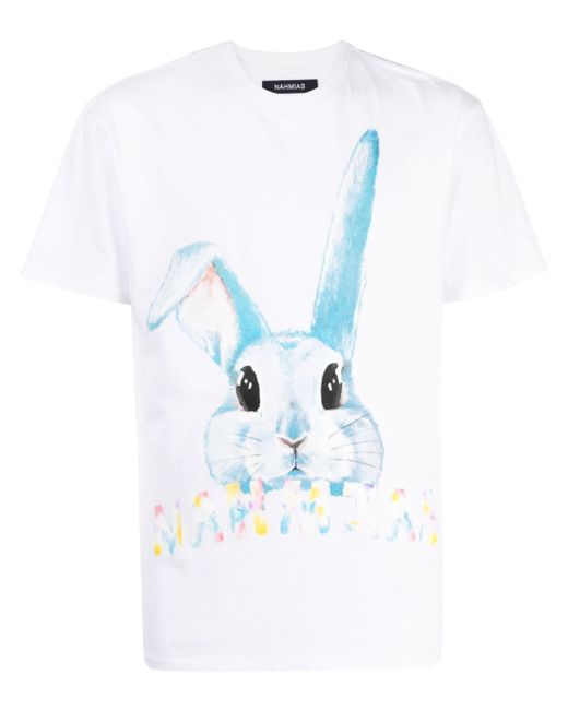 Nahmias Bunny graphic-print T-shirt