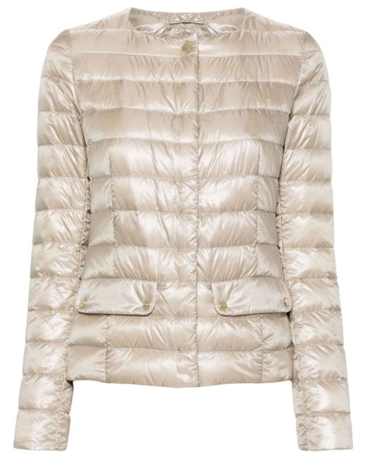 Herno press-stud quilted puffer jacket
