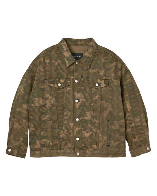 Marc Jacobs camouflage-print denim trucker jacket