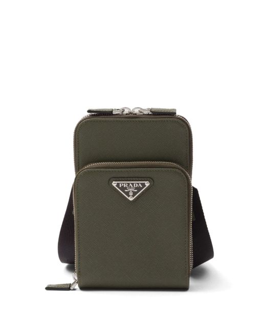 Prada Saffiano leather smartphone case