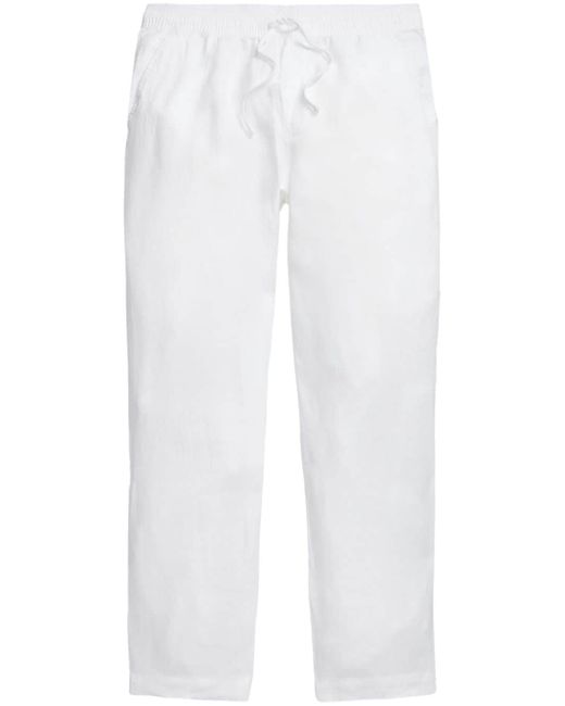 Polo Ralph Lauren straight-leg linen trousers