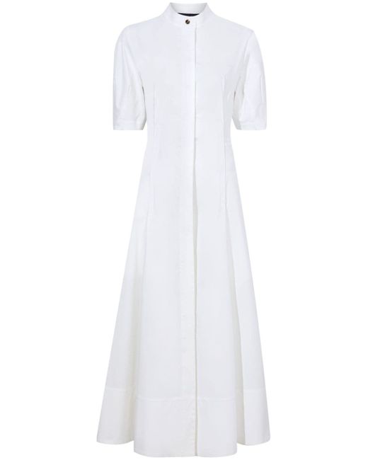 Proenza Schouler poplin stretch-cotton maxi dress
