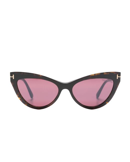 Tom Ford cat-eye double-frame sunglasses