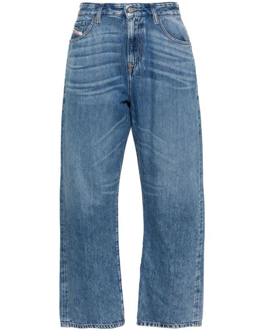 Diesel 1999 D-Reggy mid-rise straight-leg jeans