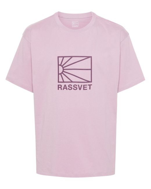 Rassvet logo-rubberised T-shirt