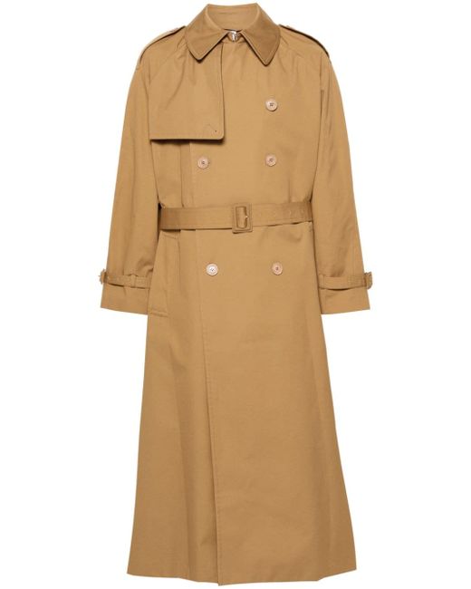 Vetements double-breasted trench coat