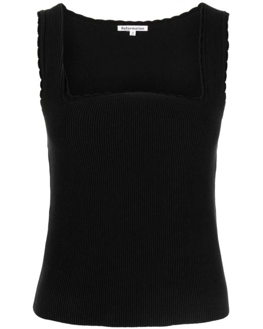 Reformation Nalini knitted tank top